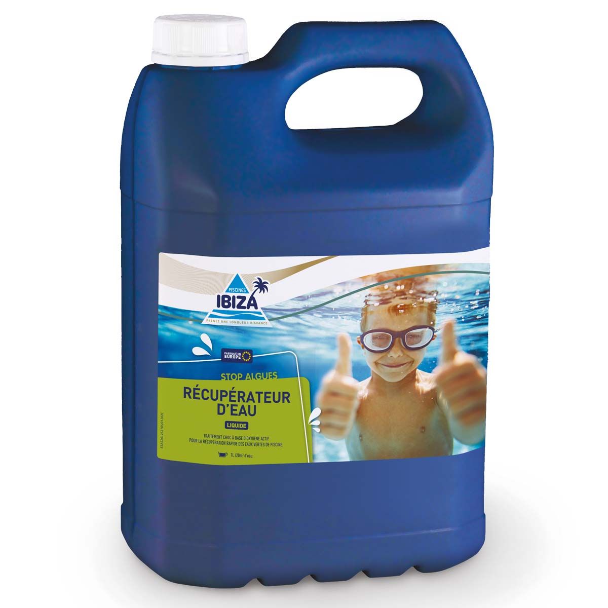 Récuperateur d’eau Oxygène Actif Piscines Ibiza 11,9% 5L
