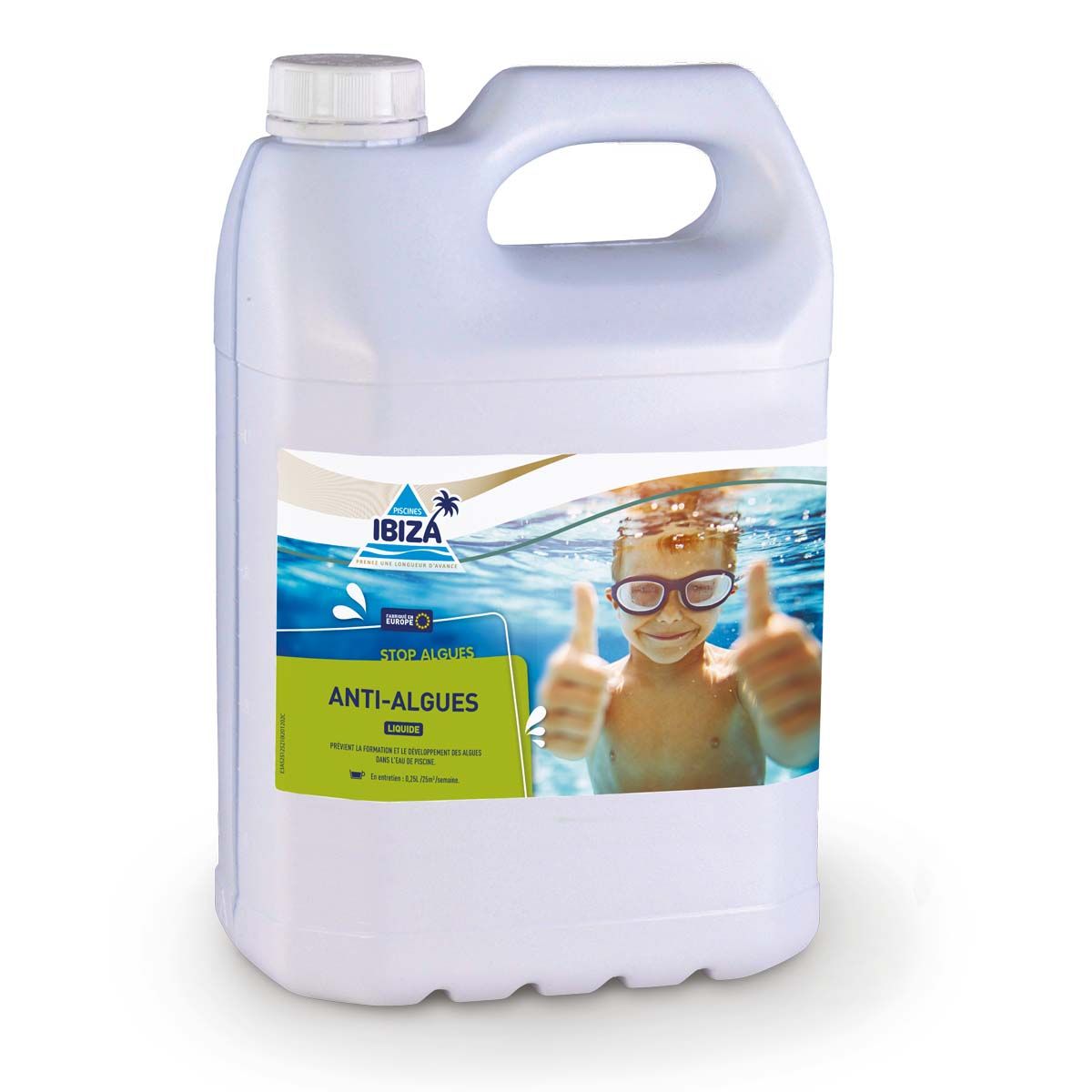 Anti-Algues Piscines Ibiza 5L