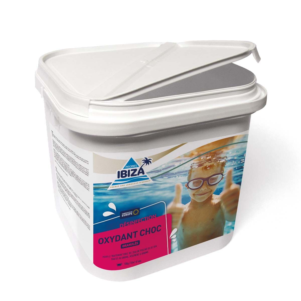 Brome Oxydant Choc Piscines Ibiza Granulés 5 kg