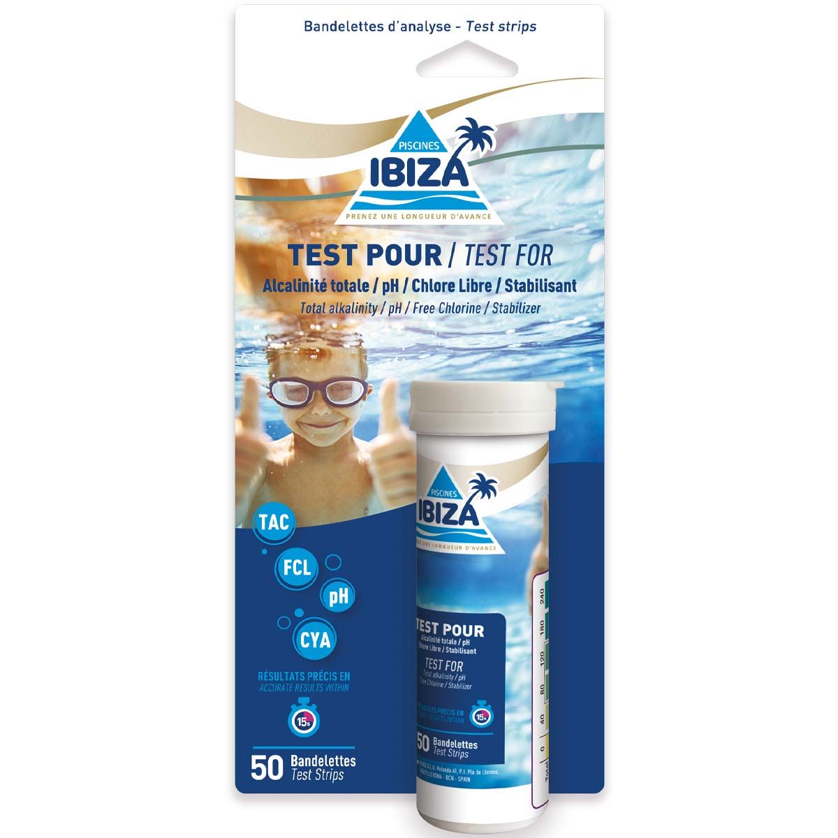 Test Analyse 4 Mesures Piscines Ibiza